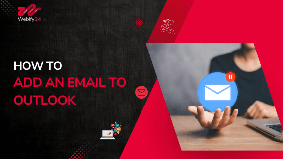 webify how to add an email to outlook
