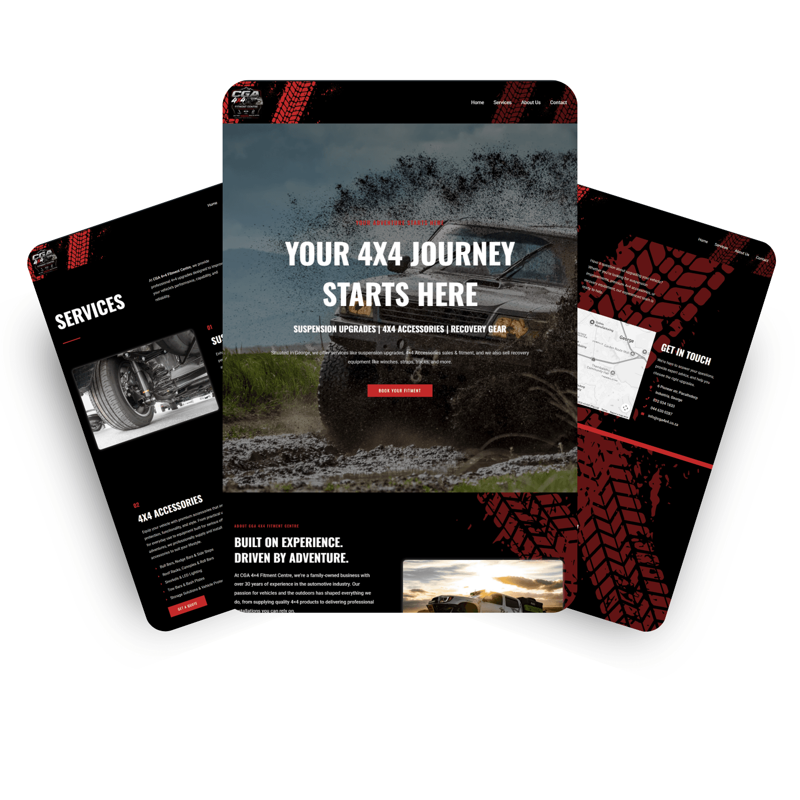 Our Web Design Portfolio Showcase 46 https://cga4x4.co.za/