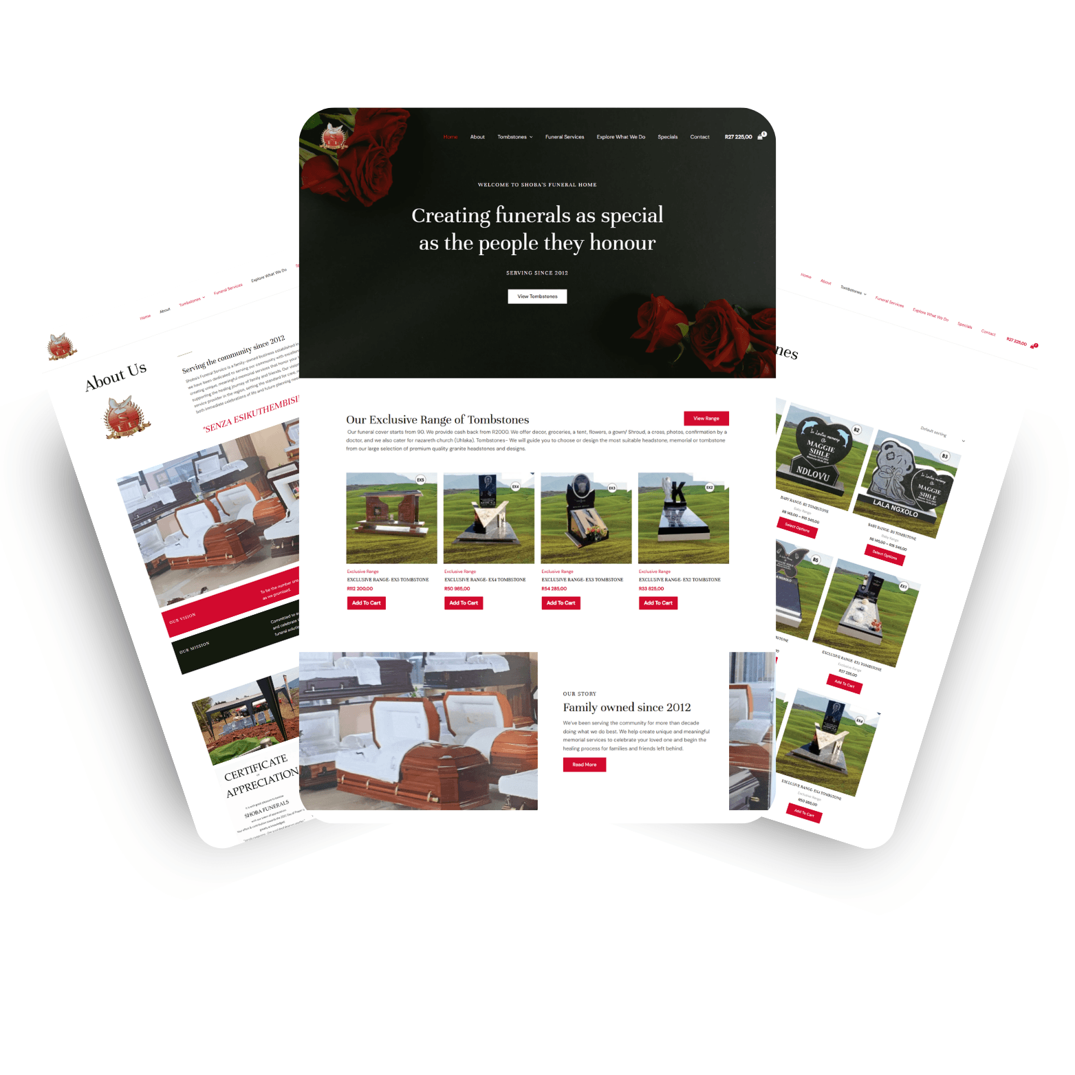 Our Web Design Portfolio Showcase 7 Webify24 - Web Design & Hosting in Oudtshoorn, South Africa